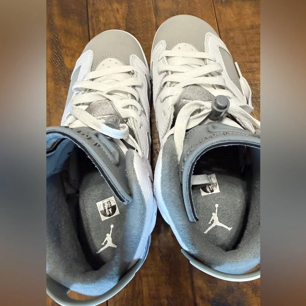 Jordan 6 Retro Cool Grey - Youth 6 - Picture 5 of 6